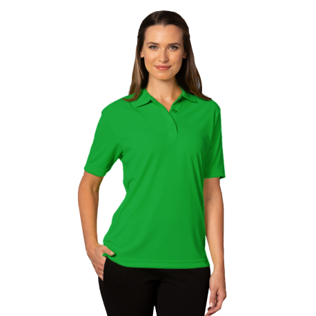 BG6300 Blue Generation BG6300 Ladies' Titan Value Wicking Short Sleeve Polo KELLY