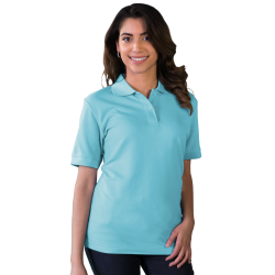 Blue Generation BG6500 Ladies' Soft Touch Short Sleeve Pique Polo