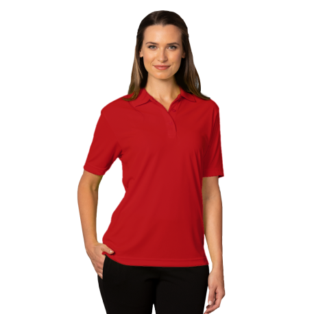 BG6600 Blue Generation BG6600 Ladies Avenger Short Sleeve Polo RED