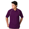 BG7220 Blue Generation Purple White Piping