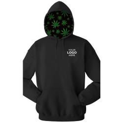 Blue Generation BG9301HW Cannabis Adult Pullover Hoodie