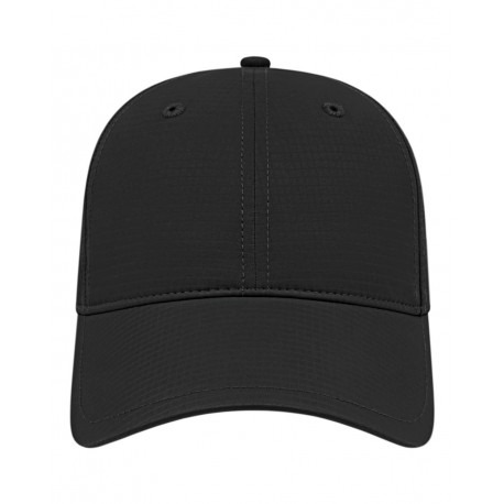 i7023 CAP AMERICA i7023 Structured Active Wear Cap BLACK