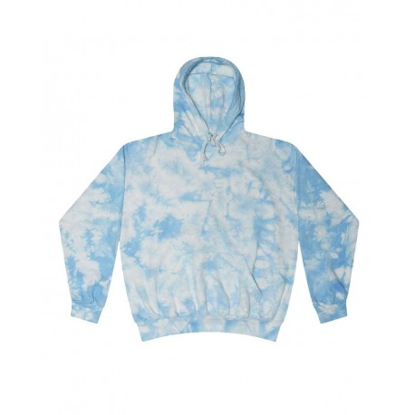 8790 Colortone 8790 Crystal Wash Hooded Sweatshirt Crystal Baby Blue
