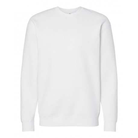 IND3000 Independent Trading Co. IND3000 Heavyweight Crewneck Sweatshirt WHITE