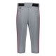 R21LGB Russell Athletic Baseball Grey/ True Red