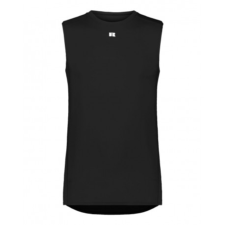 R22CPM Russell Athletic R22CPM CoolCore Compression Tank Top BLACK