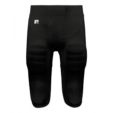 R26XPW Russell Athletic R26XPW Youth Beltless Football Pants BLACK