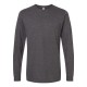 202LS Tultex HEATHER CHARCOAL