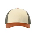115 Richardson Cream/ Loden Green/ Dark Orange