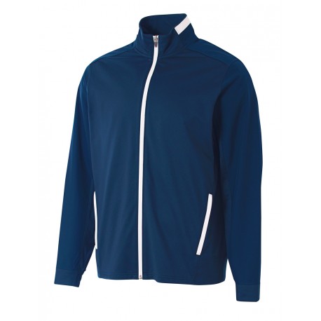 NB4261 A4 NB4261 Youth League Full Zip Warm Up Jacket NAVY/WHITE