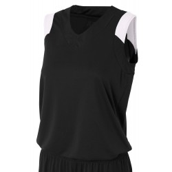 A4 NW2340 Women's Moisture Management V-Neck Muscle