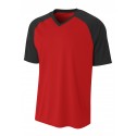 N3373 A4 SCARLET/BLACK