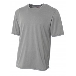 A4 N3381 Men's Topflight Heather Tee