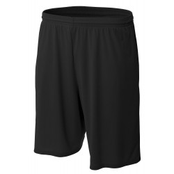 A4 N5338 Men's 9" Moisture Management Pocketed Short