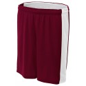 NW5388 A4 MAROON WHITE