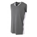 N2377 A4 GRAPHITE/WHITE