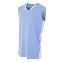 N2377 A4 LT BLUE/WHITE