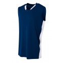 N2377 A4 NAVY/WHITE