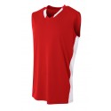 N2377 A4 SCARLET/WHITE