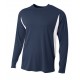 N3183 A4 NAVY/WHITE