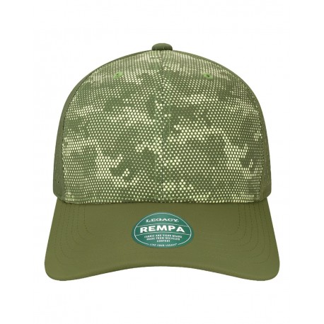 REMPA LEGACY REMPA Reclaim Mid-Pro Adjustable Cap Army Camo Dots