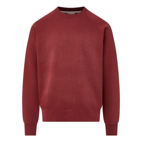 17116 MV Sport 17116 Vintage Fleece Raglan Crewneck Sweatshirt CINNAMON