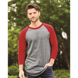 Augusta Sportswear 4420 Three-Quarter Raglan Sleeve Baseball Jersey