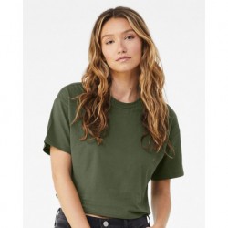 BELLA + CANVAS 6482 Women's Jersey Crop Tee