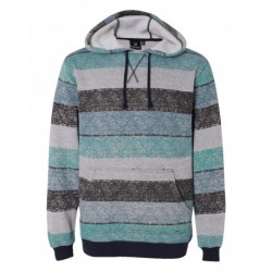 Burnside 8603 Printed Stripes Fleece Sweatshirt
