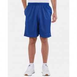Champion S162 Polyester Mesh 9" Shorts with Pockets