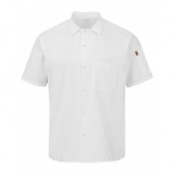 Chef Designs 502X Mimix Short Sleeve Cook Shirt with OilBlok