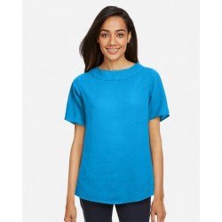 Devon & Jones DP613W Women's Perfect Fit Boat Neck Blouse