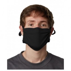Hanes MKPKCR 2-Ply Cotton Pocket Face Mask