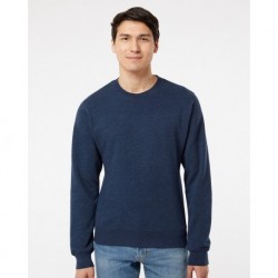 J. America 8870 Triblend Fleece Crewneck Sweatshirt
