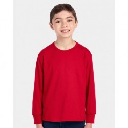 JERZEES 29BLR Dri-Power Youth Long Sleeve 50/50 T-Shirt