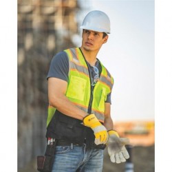 Kishigo 1515-1516 Premium Black Series Black Bottom Class 2 Vest