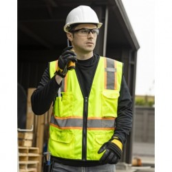 Kishigo 1580-1581 6 Pocket Contrast Class 2 Vest