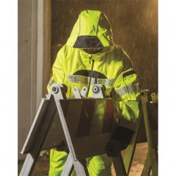 Kishigo RWJ106-107 Premium Black Series Rainwear Jacket