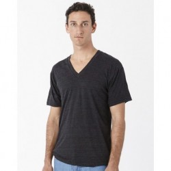 Los Angeles Apparel TR61 USA-Made Unisex Triblend V-Neck T-Shirt
