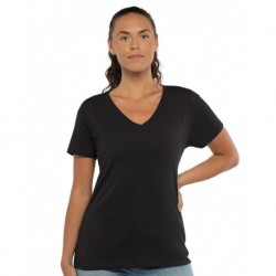 Next Level Apparel 3940 Women's Cotton V-Neck T-Shirt