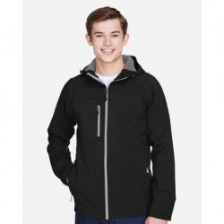 North End 88166 Glacier Insulated Three-Layer Fleece Soft Shell Hood Jacket