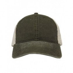 The Game GB460 Pigment-Dyed Trucker Cap