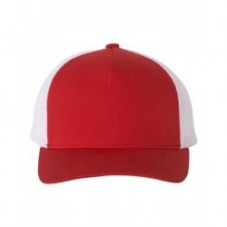 YP Classics 6506 Five-Panel Retro Trucker Cap