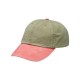 LP101 Adams Headwear KHAKI/ CORAL