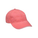 LP107 Adams Headwear CORAL/ WHITE