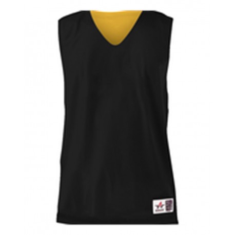 560R Alleson Athletic 560R Reversible Mesh Tank BLACK/ GOLD