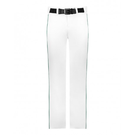 605WLBY Alleson Athletic 605WLBY Youth Baseball Pants With Braid White/ Forest