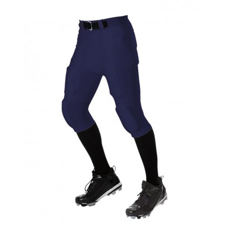 675NF Alleson Athletic 675NF No Fly Football Pants with Slotted Waist NAVY