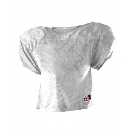 705Y Alleson Athletic 705Y Youth Practice Football Jersey WHITE