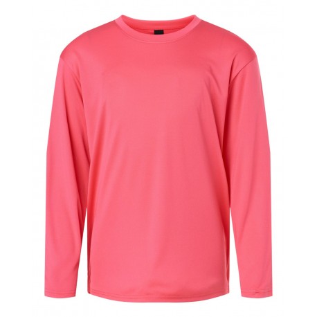 48400Y AllPro 48400Y Pro-Lock Youth Performance Long Sleeve T-Shirt BRIGHT PINK